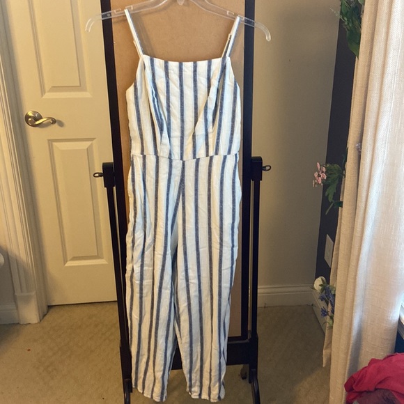 Old Navy striped jumpsuit S - Picture 2 of 7